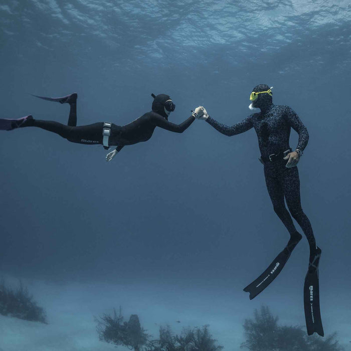 Freediving Wetsuit Pants Polygon 50 5mm Blue-Indigo Size 2 Mares 422307S2