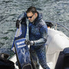 Pantalón de neopreno para apnea Polygon 50 5mm Azul-Índigo Talla 5 Mares 422307S5