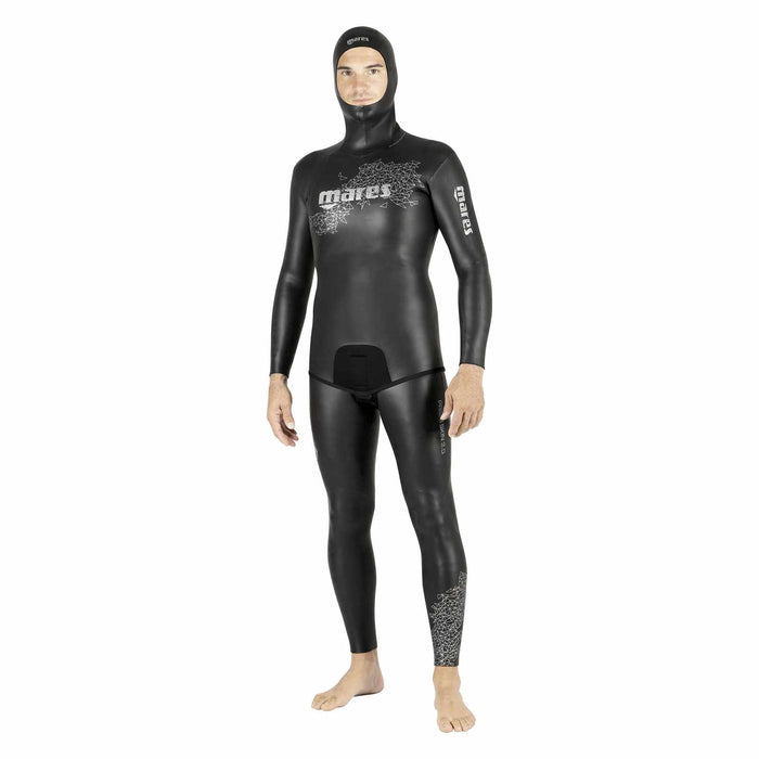 Veste de combinaison d'apnée Prism Skin Homme 3 mm Noir Taille 3 Mares 422314S3