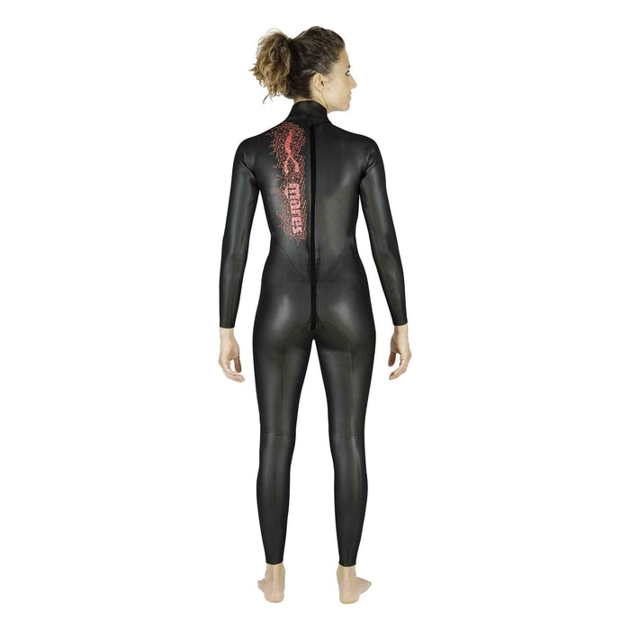 Freediving Wetsuit Steamer Horizon Woman 2mm Black-Pink Size 4 Mares 422317S4