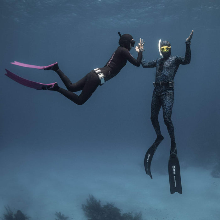 Freediving Wetsuit Jacket Prism Skin Woman 3mm Black-Pink Size 5 Mares 422318S5