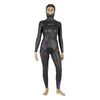 Apnoe-Neoprenhose Prism Skin Damen 3mm Schwarz-Pink Größe 3 Mares 422319S3