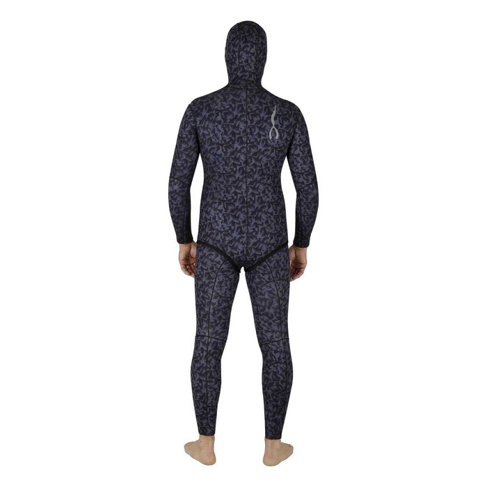 Freediving Wetsuit Jacket Polygon Black 50 5mm Indigo-Camo Size 2 Mares 422320S2
