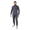 Chaqueta de traje de apnea Polygon Black 50 5 mm Indigo-Camo Talla 4 Mares 422320S4