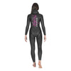 Veste de combinaison d'apnée Prism Skin Femme 5mm Noir-Rose Taille 2 Mares 422324S2