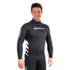 Freediving Wetsuit Jacket Apnea Instinct 50 Man 5mm Black-White Size 6 Mares 422459S6