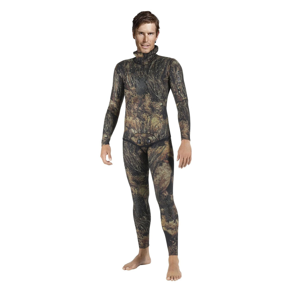 Pantalon de combinaison d'apnée Illusion 30 3 mm Ocean Floor - Camo Taille 6 Mares 422488S6