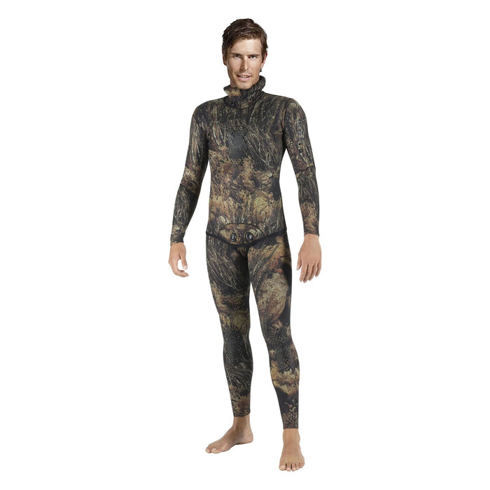 Pantalon de combinaison d'apnée Illusion 30 3 mm Ocean Floor - Camo Taille 6 Mares 422488S6