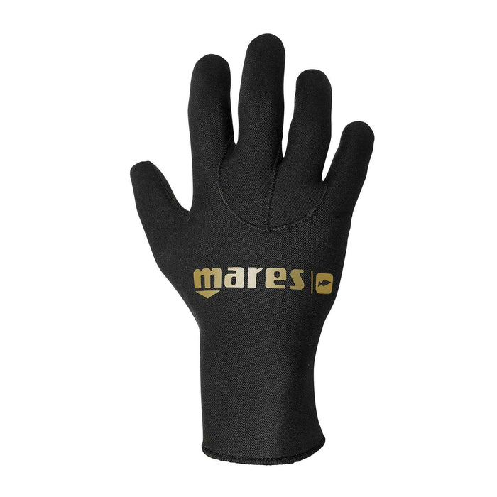 Apnoe-Handschuhe Flex Gold 3 mm Schwarz M Mares 422763M