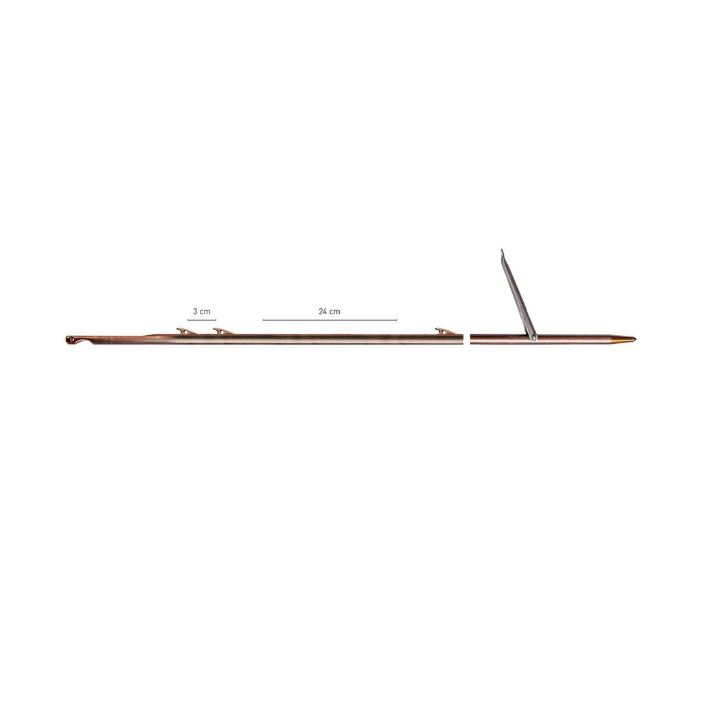 Asta con pinnette Strike 6,5 mm 160 cm Mares 423267160