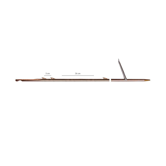 Varilla para fusil de gomas con aletas Strike 6 155cm Mares 423270155