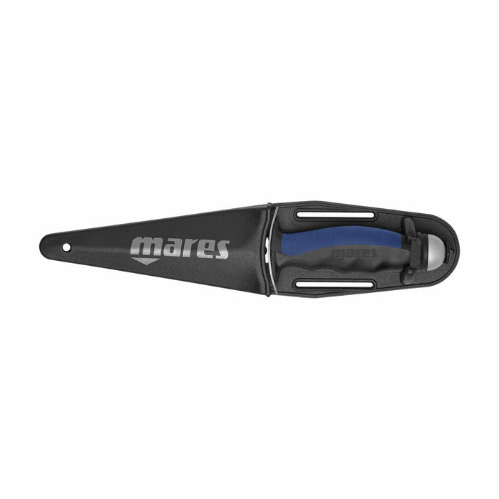 Spearfishing Knife Snake 2.1 Stainless Steel Black-Blue Mares 425617