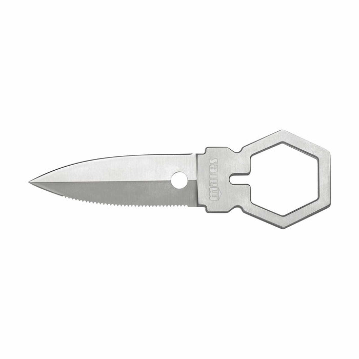 Spearfishing-Messer Hero Polygon Short Edelstahl Silber Mares 425619