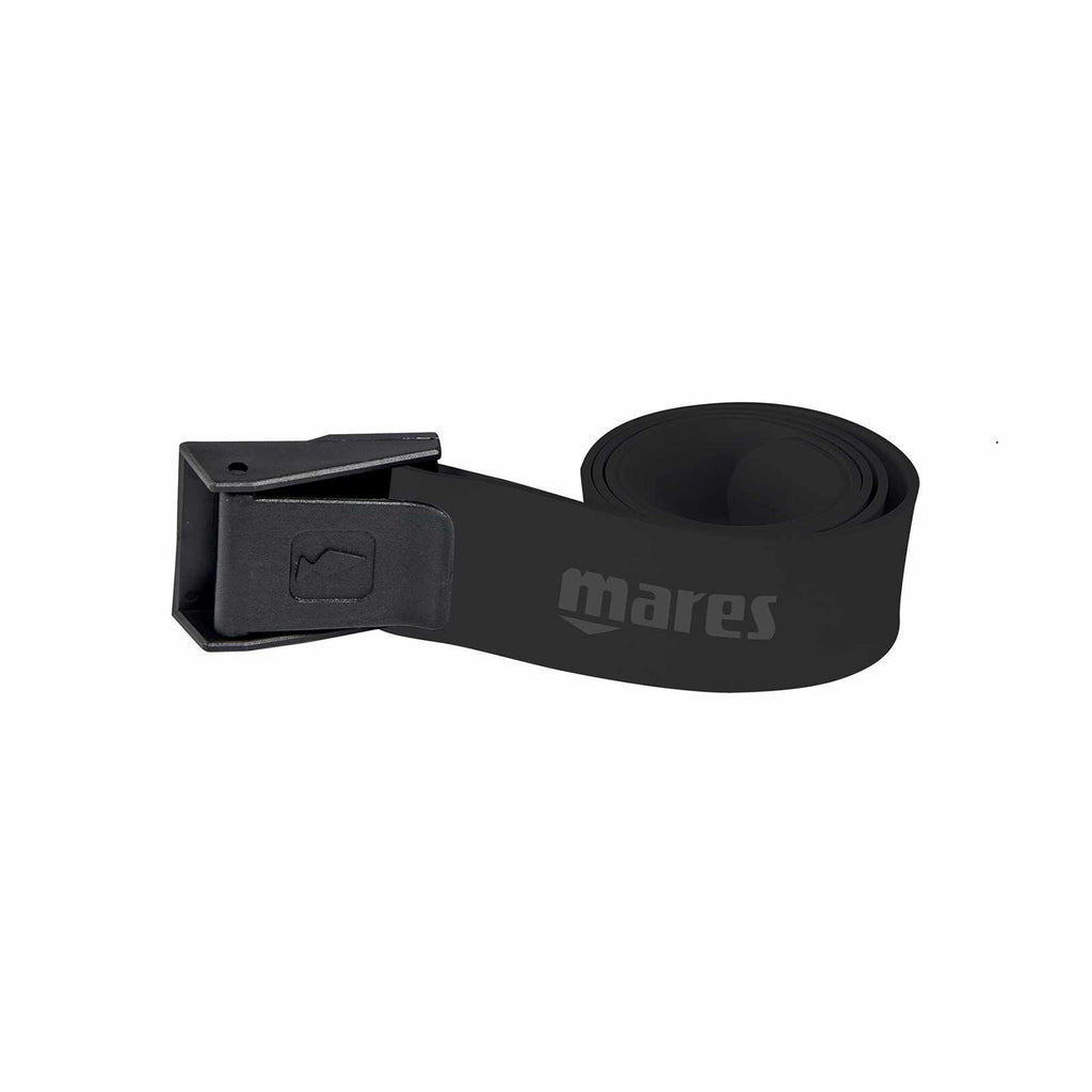 Cinturón elástico de lastre con hebilla de nailon negro Mares 425812BK