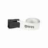 Cinturón elástico de lastre con hebilla de nailon blanco Mares 425812WH