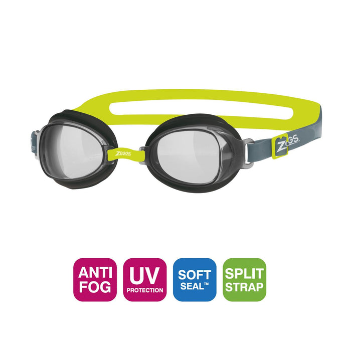 Swimming Goggles Otter Grey-Green Tinted-Smoke Lenses Zoggs 461023GYGNTSM