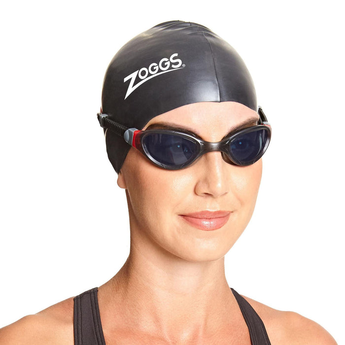 Swimming Goggles Phantom 2.0 Black-Grey Tinted-Smoke Lenses Zoggs 461031BKGYTSM