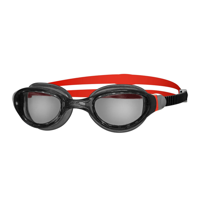 Swimming Goggles Phantom 2.0 Black-Red Tinted-Smoke Lenses Zoggs 461031BKRDTSM