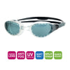 Swimming Goggles Phantom 2.0 Clear-Grey Tinted-Smoke Lenses Zoggs 461031CLGYTSM