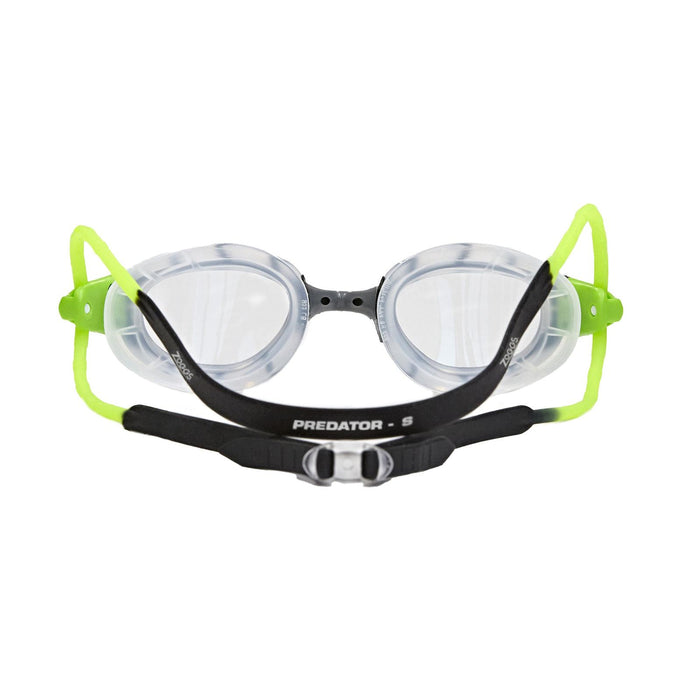 Swimming Goggles Predator Black-Green-Clear Small Zoggs 461037BKGNCLRS