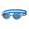 Swimming Goggles Predator Blue-White Tinted-Smoke Lenses Regular Zoggs 461037BLWHTSMR