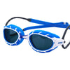Swimming Goggles Predator Blue-White Tinted-Smoke Lenses Regular Zoggs 461037BLWHTSMR