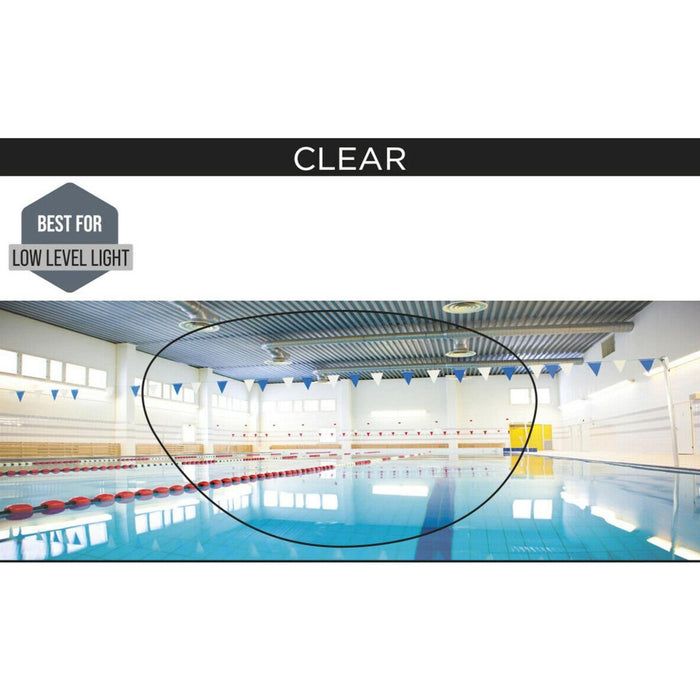 Lunettes de natation Predator Transparent-Gris Standard Zoggs 461037CLGYCLRR