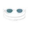 Swimming Goggles Predator White Smoked Lenses Regular Zoggs 461037WHTSMR
