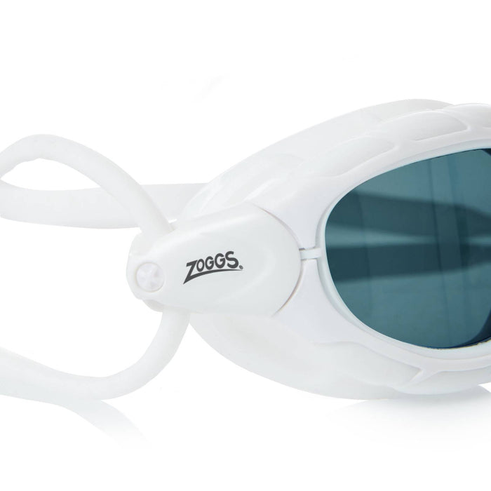 Swimming Goggles Predator White Smoked Lenses Small Zoggs 461037WHTSMS