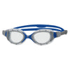 Swimming Goggles Predator Flex Grey-Blue-Clear Small Zoggs 461041GYBLCLRS