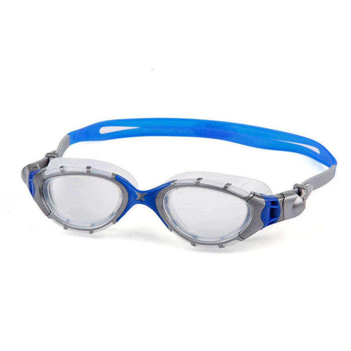 Swimming Goggles Predator Flex Grey-Blue-Clear Small Zoggs 461041GYBLCLRS