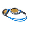 Swimming Goggles Predator Flex Polarized Ultra Blue-Grey Small Zoggs 461046BLGYPCPS