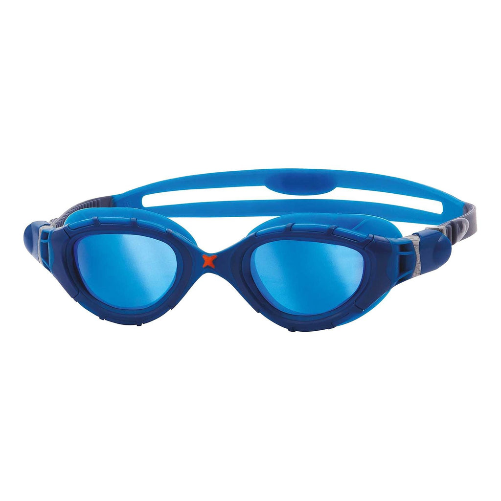 Swimming Goggles Predator Flex Titanium Blue Mirrored-Blue Lenses Small Zoggs 461054BLBLMBLS