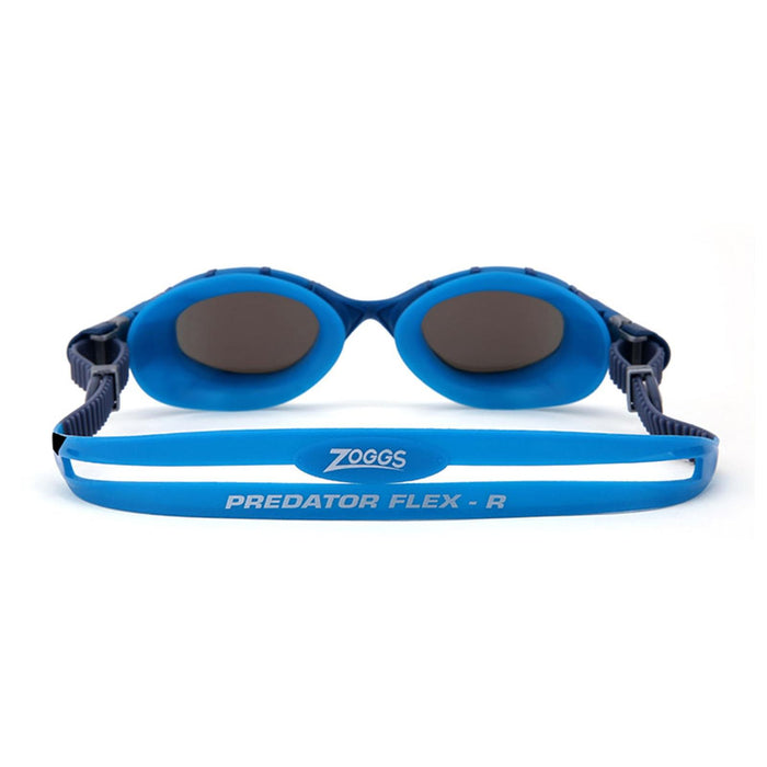 Swimming Goggles Predator Flex Titanium Blue Mirrored-Blue Lenses Small Zoggs 461054BLBLMBLS