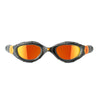 Swimming Goggles Predator Flex Titanium Grey-Black Mirrored-Orange Lenses Small Zoggs 461054GYBKMORS