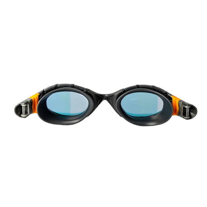 Swimming Goggles Predator Flex Titanium Grey-Black Mirrored-Orange Lenses Small Zoggs 461054GYBKMORS