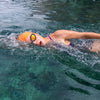Swimming Goggles Predator Titanium Grey-Black Mirrored-Orange Lenses Regular Zoggs 461065GYBKMORR