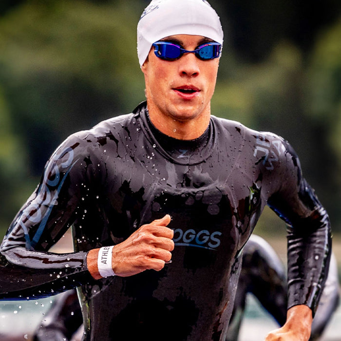 Swimming Goggles Raptor Hcb Titanium Blue-Grey Mirrored-Dark-Blue Lenses Zoggs 461085BLGYMDB