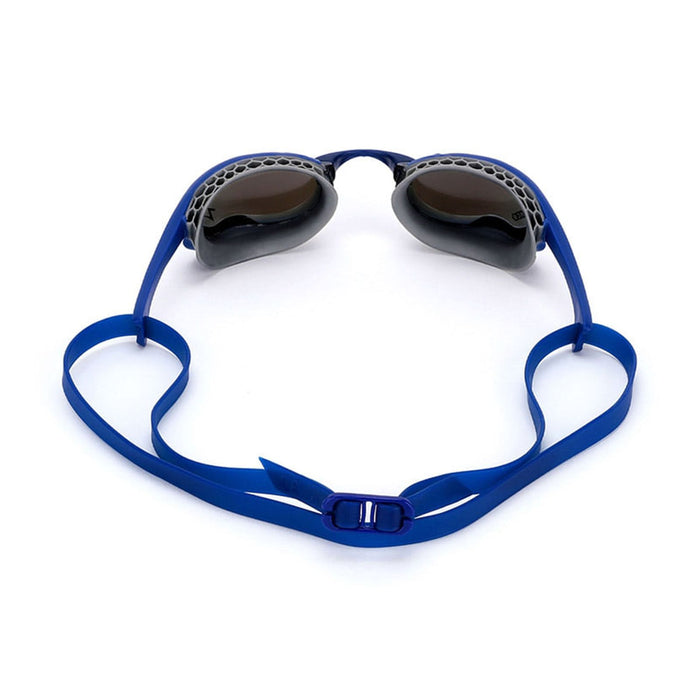 Swimming Goggles Raptor Hcb Titanium Blue-Grey Mirrored-Dark-Blue Lenses Zoggs 461085BLGYMDB