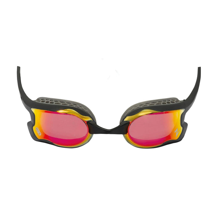Swimming Goggles Raptor Hcb Titanium Grey-Black Mirrored-Red Lenses Zoggs 461085GYBKMRD