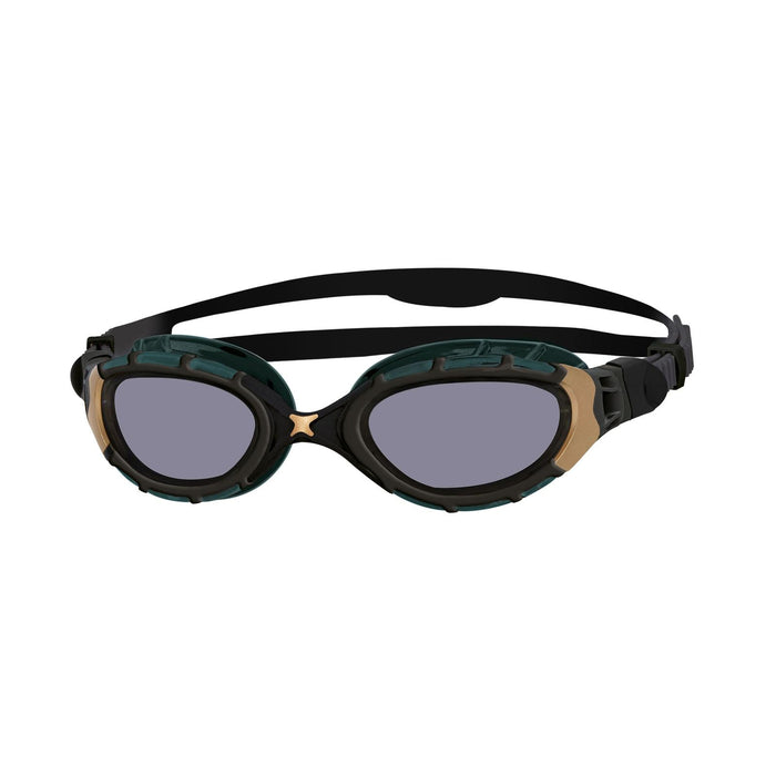 Swimming Goggles Predator Flex Titanium Reactor Black-Gold Regular Zoggs 461089BKGORTIR