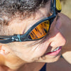 Swimming Goggles Tiger Lsr+ Titanium Black-Grey Mirrored-Red Lenses Regular Zoggs 461092BKGYMRDR