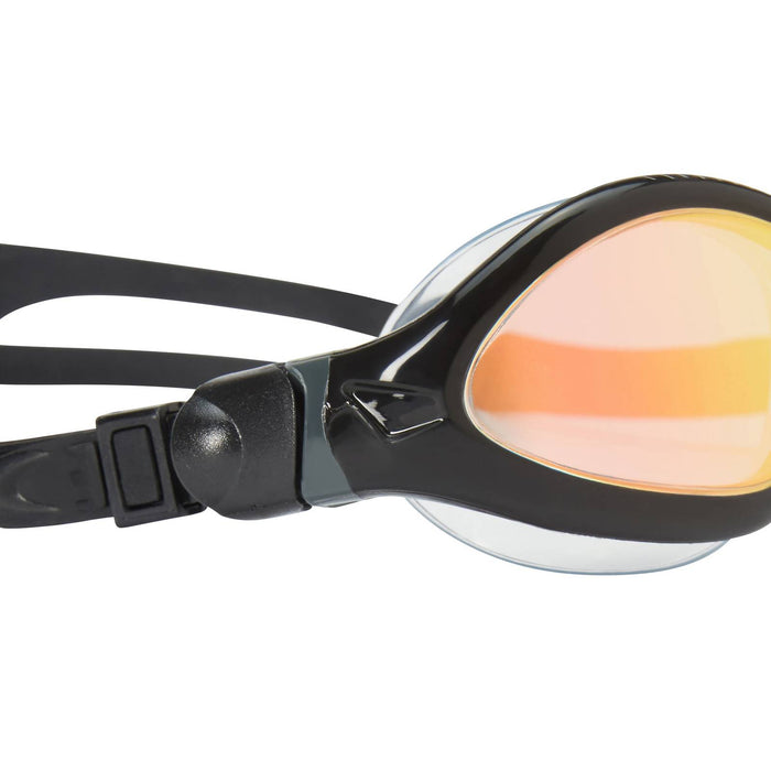 Swimming Goggles Tiger Lsr+ Titanium Black-Grey Mirrored-Red Lenses Regular Zoggs 461092BKGYMRDR