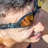 Swimming Goggles Tiger Lsr+ Titanium Black-Grey Mirrored-Red Lenses Small Zoggs 461092BKGYMRDS