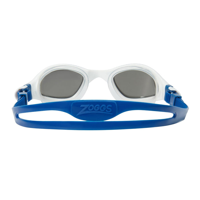 Swimming Goggles Tiger Lsr+ Titanium White-Blue Mirrored-Smoke Lenses Regular Zoggs 461092WHBLMSMR