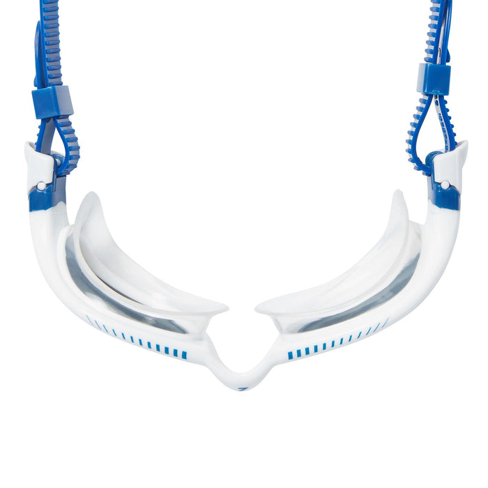 Swimming Goggles Tiger Lsr+ Titanium White-Blue Mirrored-Smoke Lenses Regular Zoggs 461092WHBLMSMR