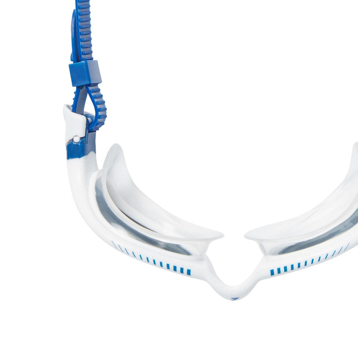 Swimming Goggles Tiger Lsr+ Titanium White-Blue Mirrored-Smoke Lenses Small Zoggs 461092WHBLMSMS