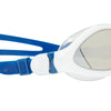 Swimming Goggles Tiger Lsr+ Titanium White-Blue Mirrored-Smoke Lenses Small Zoggs 461092WHBLMSMS