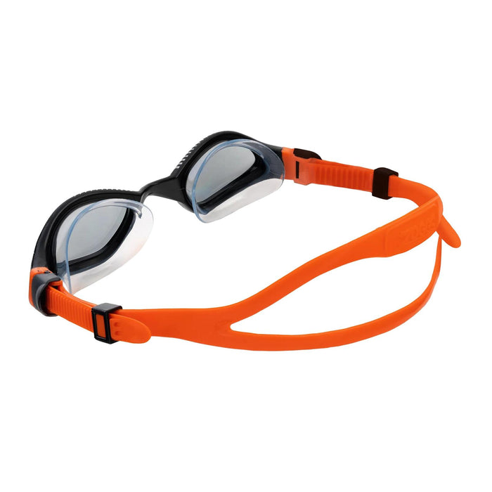 Swimming Goggles Tiger Lsr+ Black-Orange Tinted-Smoke Lenses Regular Zoggs 461093BKORTSMR