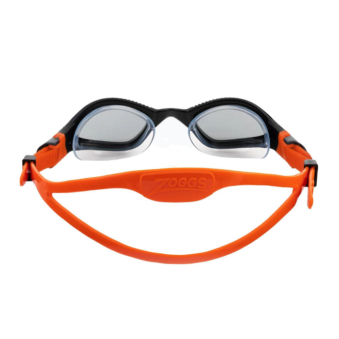 Swimming Goggles Tiger Lsr+ Black-Orange Tinted-Smoke Lenses Regular Zoggs 461093BKORTSMR